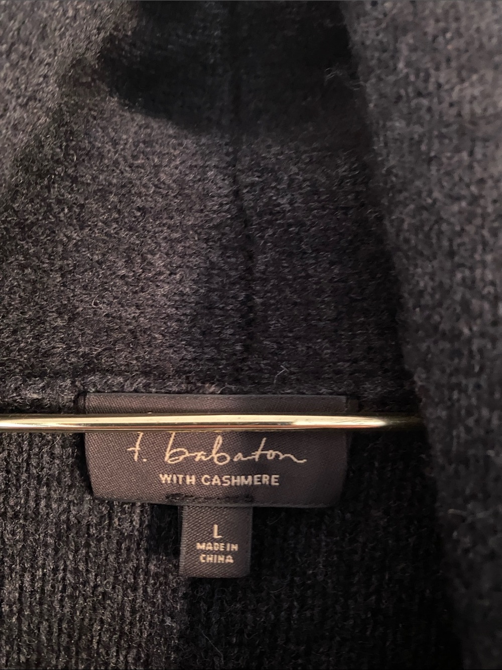 Merino + Cashmere Long Duster - Picture 3 of 7